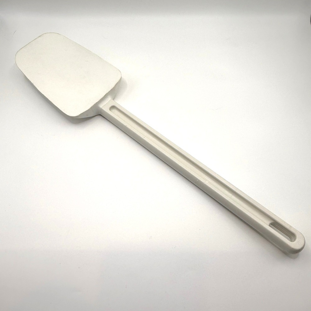 Vintage Rubbermaid Commercial‎ High Heat Scraper Spatula White 13" Made in USA